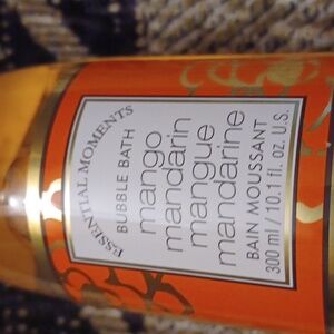 4/$40 New Mango Mandarin Bubble Bath - Sealed